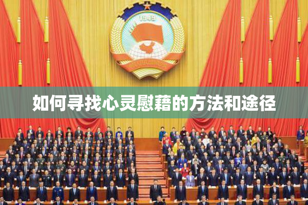 如何寻找心灵慰藉的方法和途径