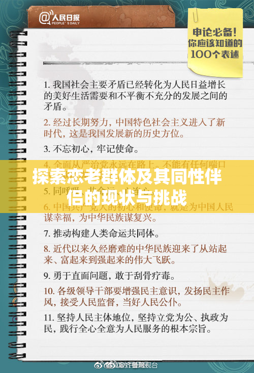 探索恋老群体及其同性伴侣的现状与挑战