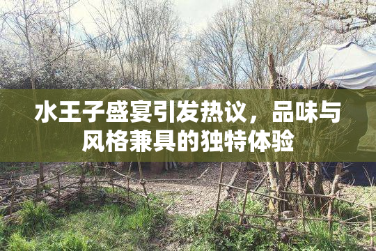 水王子盛宴引发热议，品味与风格兼具的独特体验