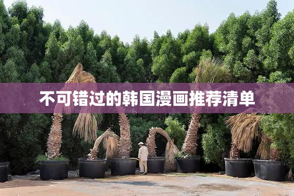 不可错过的韩国漫画推荐清单