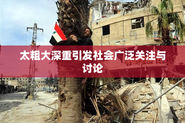 太粗大深重引发社会广泛关注与讨论