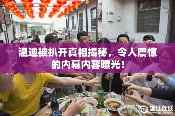 温迪被扒开真相揭秘，令人震惊的内幕内容曝光！