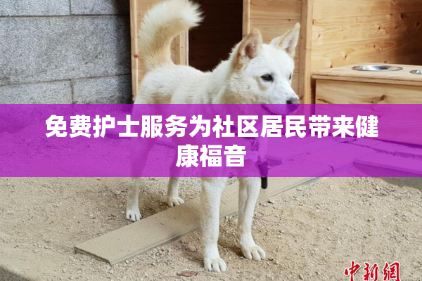 免费护士服务为社区居民带来健康福音