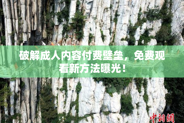 破解成人内容付费壁垒，免费观看新方法曝光！