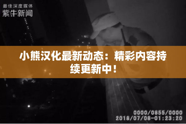 小熊汉化最新动态：精彩内容持续更新中！