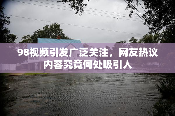 98视频引发广泛关注，网友热议内容究竟何处吸引人