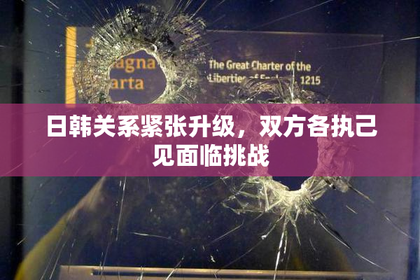 日韩关系紧张升级，双方各执己见面临挑战