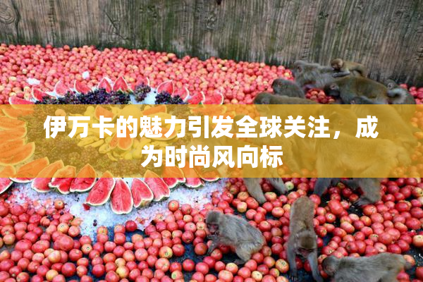 伊万卡的魅力引发全球关注，成为时尚风向标