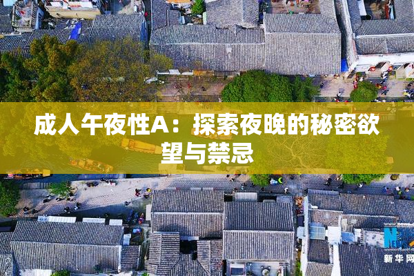 成人午夜性A：探索夜晚的秘密欲望与禁忌