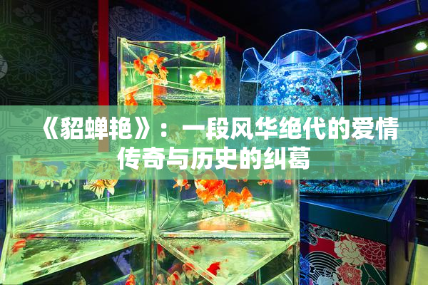 《貂蝉艳》：一段风华绝代的爱情传奇与历史的纠葛