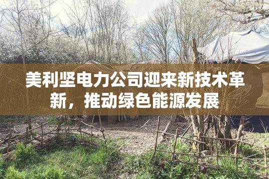 美利坚电力公司迎来新技术革新，推动绿色能源发展