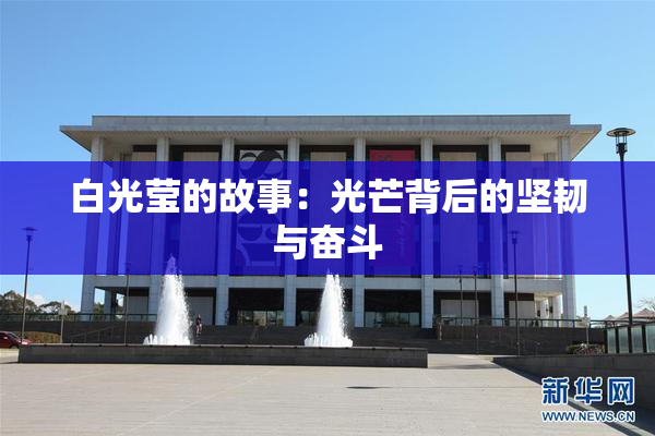 白光莹的故事：光芒背后的坚韧与奋斗