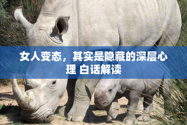 女人变态，其实是隐藏的深层心理 白话解读