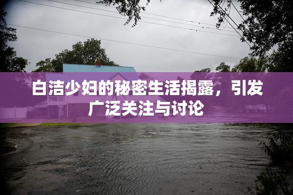 白洁少妇的秘密生活揭露，引发广泛关注与讨论