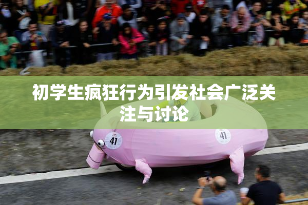 初学生疯狂行为引发社会广泛关注与讨论