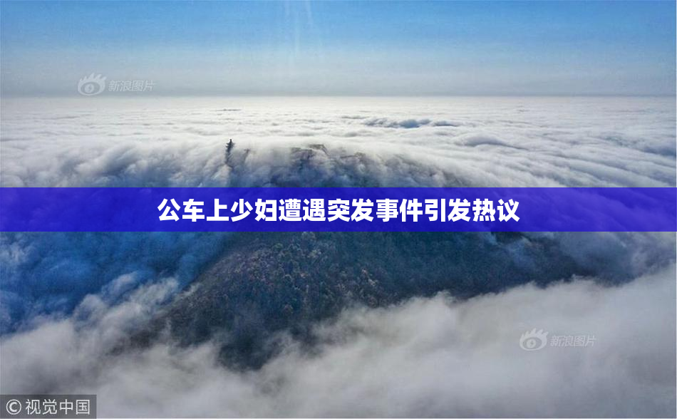 公车上少妇遭遇突发事件引发热议