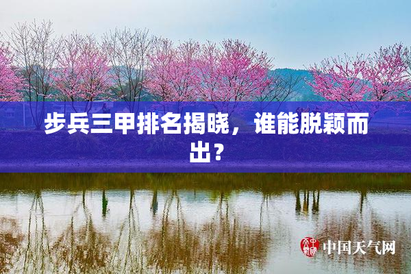 步兵三甲排名揭晓，谁能脱颖而出？
