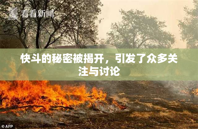 快斗的秘密被揭开，引发了众多关注与讨论