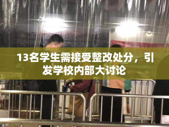 13名学生需接受整改处分，引发学校内部大讨论