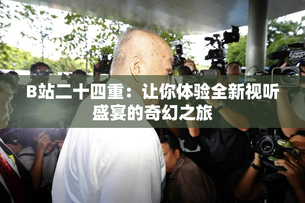 B站二十四重：让你体验全新视听盛宴的奇幻之旅