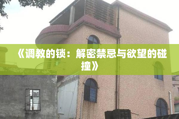 《调教的锁：解密禁忌与欲望的碰撞》