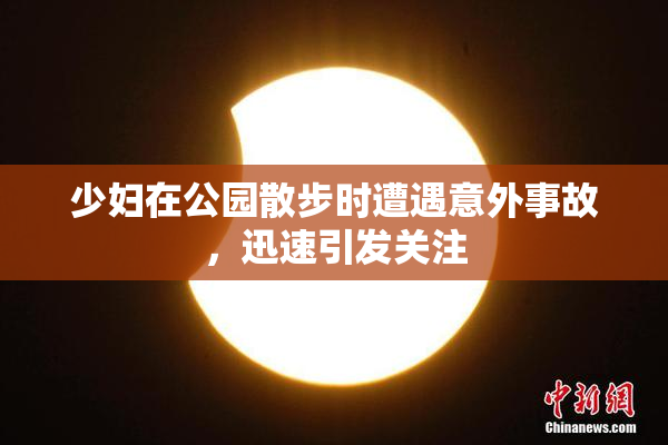 少妇在公园散步时遭遇意外事故，迅速引发关注