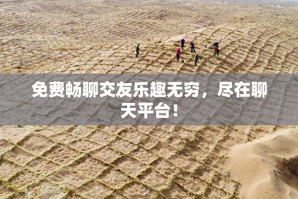 免费畅聊交友乐趣无穷，尽在聊天平台！