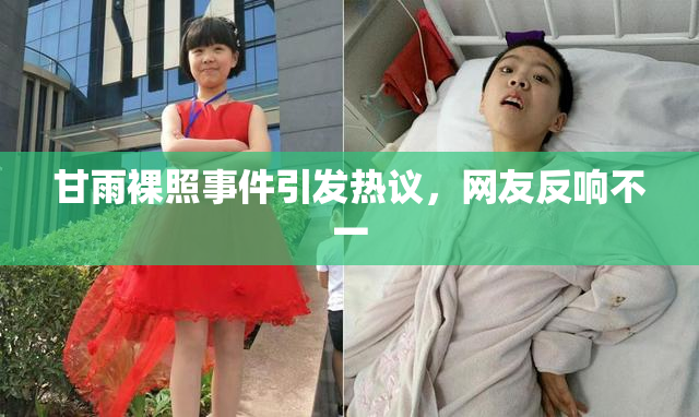 甘雨裸照事件引发热议，网友反响不一