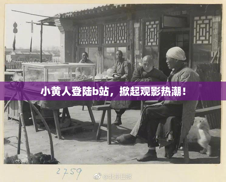 小黄人登陆b站，掀起观影热潮！