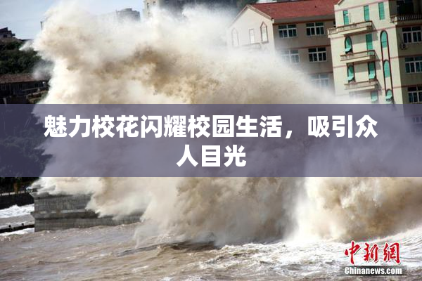 魅力校花闪耀校园生活，吸引众人目光