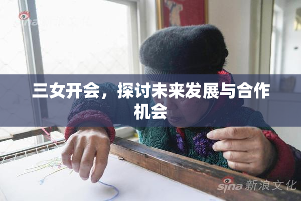 三女开会，探讨未来发展与合作机会