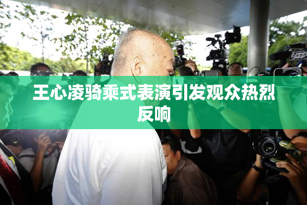 王心凌骑乘式表演引发观众热烈反响