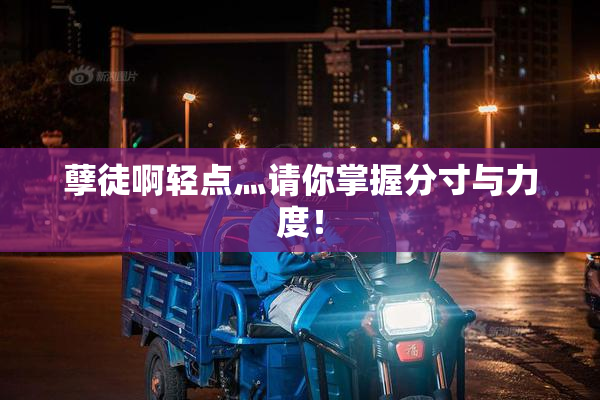 孽徒啊轻点灬请你掌握分寸与力度！