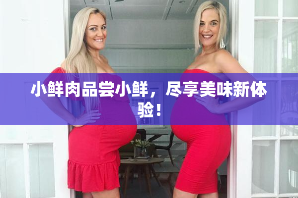小鲜肉品尝小鲜，尽享美味新体验！