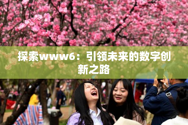 探索www6：引领未来的数字创新之路