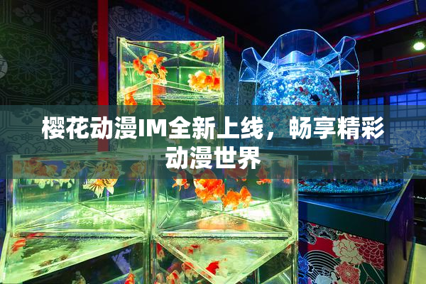 樱花动漫IM全新上线，畅享精彩动漫世界