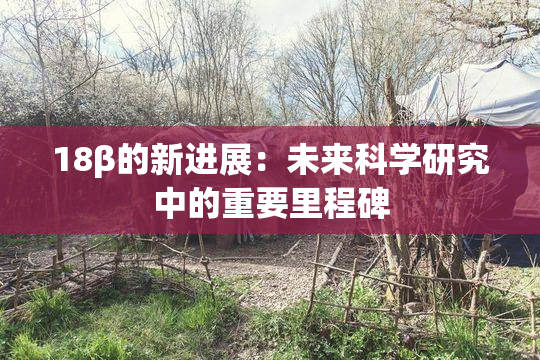 18β的新进展：未来科学研究中的重要里程碑