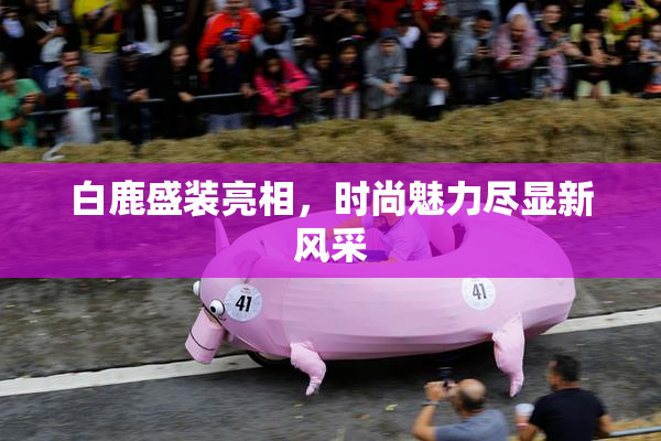 白鹿盛装亮相，时尚魅力尽显新风采