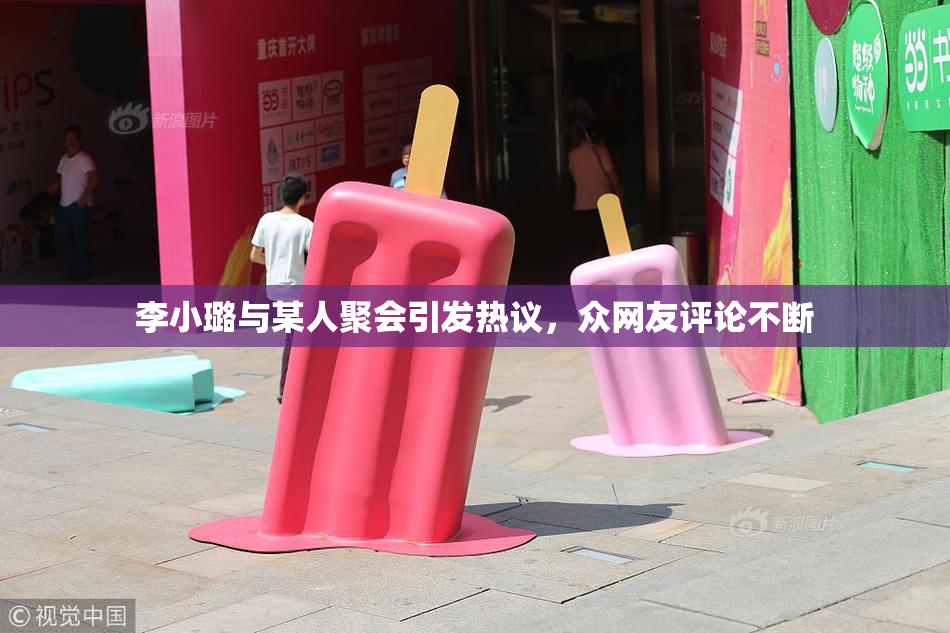 李小璐与某人聚会引发热议，众网友评论不断