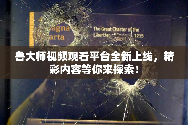 鲁大师视频观看平台全新上线，精彩内容等你来探索！