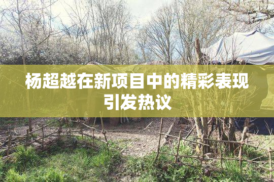 杨超越在新项目中的精彩表现引发热议