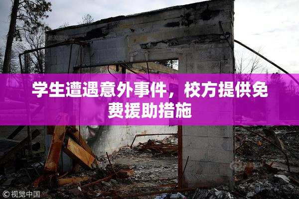 学生遭遇意外事件，校方提供免费援助措施