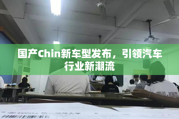 国产Chin新车型发布，引领汽车行业新潮流