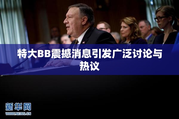 特大BB震撼消息引发广泛讨论与热议