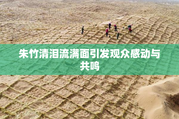 朱竹清泪流满面引发观众感动与共鸣
