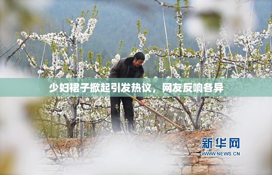 少妇裙子掀起引发热议，网友反响各异