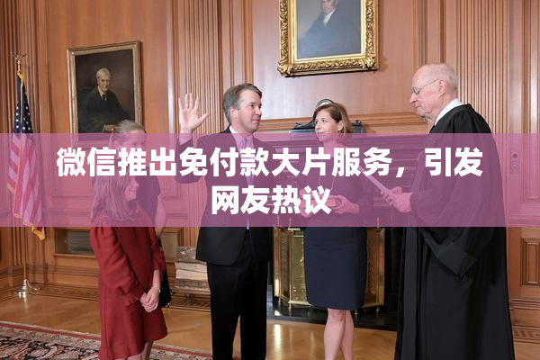 微信推出免付款大片服务，引发网友热议