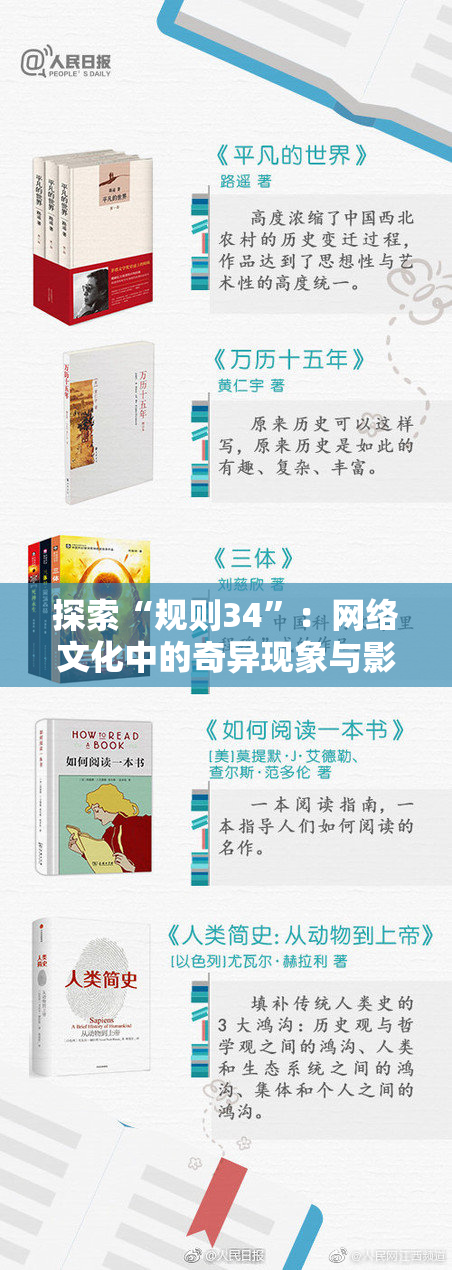 探索“规则34”：网络文化中的奇异现象与影响
