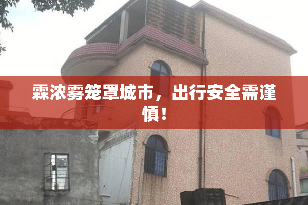 霖浓雾笼罩城市，出行安全需谨慎！