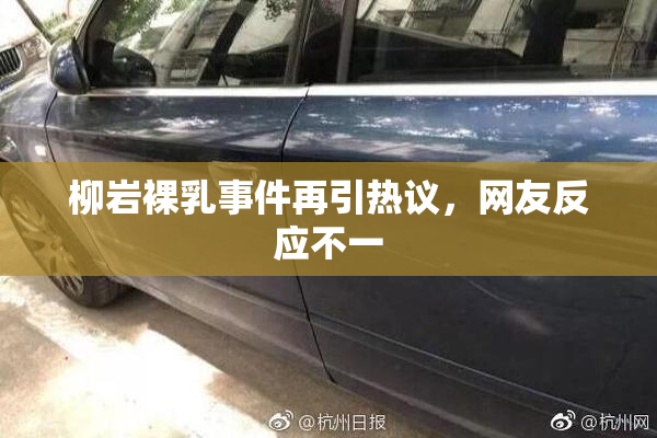 柳岩裸乳事件再引热议，网友反应不一